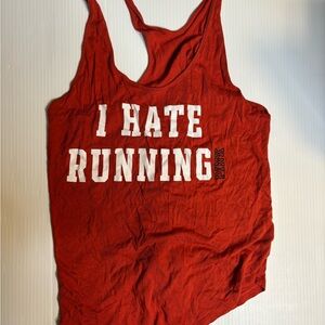 PINK Victoria's Secret i hate running medium tank
